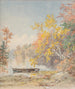 L'automne sur le lac - Jasper Francis Cropsey — weergave van het kunstwerk