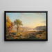 Herfst in de Indian Summer - Jasper Francis Cropsey — ingelijst kunstwerk aan de muur