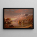 Lac George - Jasper Francis Cropsey — ingelijst kunstwerk aan de muur