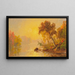 Landschap - Jasper Francis Cropsey — ingelijst kunstwerk aan de muur