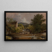 Le vieux moulin - Jasper Francis Cropsey — ingelijst kunstwerk aan de muur