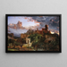L'Esprit de la guerre - Jasper Francis Cropsey — ingelijst kunstwerk aan de muur