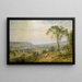 De vallei van Wyoming - Jasper Francis Cropsey — ingelijst kunstwerk aan de muur