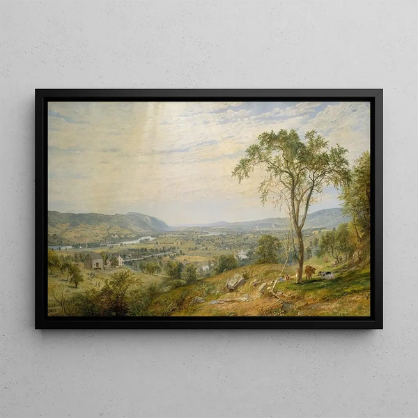 Jasper Francis Cropsey - The Valley of Wyoming.webp