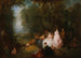 Feestelijke herfstdag - Jean-Antoine Watteau — weergave van het kunstwerk