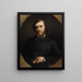Portret van graaf Alfred de Liesville 1820-1885 adjunct-conservator van het Carnavalet-museum en schenker van de revolutionaire collectie - Jean-Baptiste Ange Tissier — ingelijst kunstwerk aan de muur