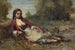 Algerijnse - Jean-Baptiste-Camille Corot — weergave van het kunstwerk