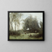 Le Pont des rendez-vous - Jean-Baptiste-Camille Corot — ingelijst kunstwerk aan de muur