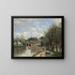 Arleux-du-Nord, de Moulin Drocourt aan de Sens - Jean-Baptiste-Camille Corot — ingelijst kunstwerk aan de muur