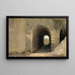 Auteuil, an arched passage - Jean-Baptiste-Camille Corot — framed artwork on a wall