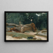 Houthakkers - Jean-Baptiste-Camille Corot — ingelijst kunstwerk aan de muur