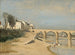 Pont sur la rivière Saône à Mâcon - Jean-Baptiste-Camille Corot — weergave van het kunstwerk