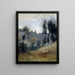 Canteleu - Jean-Baptiste-Camille Corot — ingelijst kunstwerk aan de muur