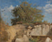 Fontainebleau, sommet de carrière boisée - Jean-Baptiste-Camille Corot — weergave van het kunstwerk
