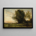 Frisse avondlucht - Jean-Baptiste-Camille Corot — ingelijst kunstwerk aan de muur