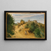 Genzano - Jean-Baptiste-Camille Corot — ingelijst kunstwerk aan de muur