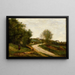 Gouvieux nabij Chantilly - Jean-Baptiste-Camille Corot — ingelijst kunstwerk aan de muur