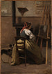 L'Atelier van Corot - Jean-Baptiste-Camille Corot — weergave van het kunstwerk