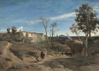 JeanBaptisteCamille Corot - La Cervara the Roman Campagna.webp