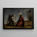 De Christus in de tuin van Gethsemane - Jean-Baptiste-Camille Corot — ingelijst kunstwerk aan de muur