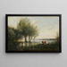 Le Marais - Jean-Baptiste-Camille Corot — ingelijst kunstwerk aan de muur
