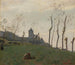 Le Tréport, een haven en een kerk - Jean-Baptiste-Camille Corot — weergave van het kunstwerk