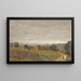 De Hoogten van Sèvres, Parijs op de achtergrond - Jean-Baptiste-Camille Corot — ingelijst kunstwerk aan de muur