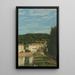 Les Maisons Cabassud Ville d'Avray - Jean-Baptiste-Camille Corot — ingelijst kunstwerk aan de muur