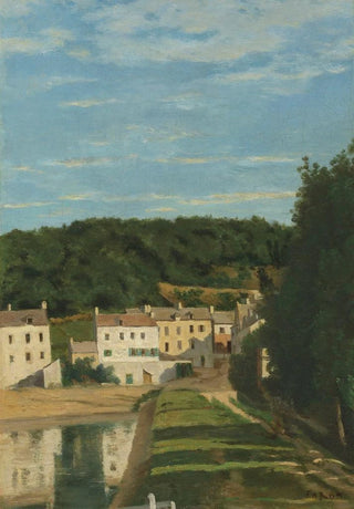 JeanBaptisteCamille Corot - Les Maisons Cabassud Ville Davray.webp