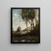 van de Toscaanse speurders (Case Conflict) - Jean-Baptiste-Camille Corot — ingelijst kunstwerk aan de muur