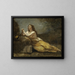 Madeleine in gebed - Jean-Baptiste-Camille Corot — ingelijst kunstwerk aan de muur
