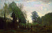 Winderige ochtendmist - Jean-Baptiste-Camille Corot — weergave van het kunstwerk