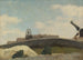 Montmartre schilderij, muur en molen - Jean-Baptiste-Camille Corot — weergave van het kunstwerk