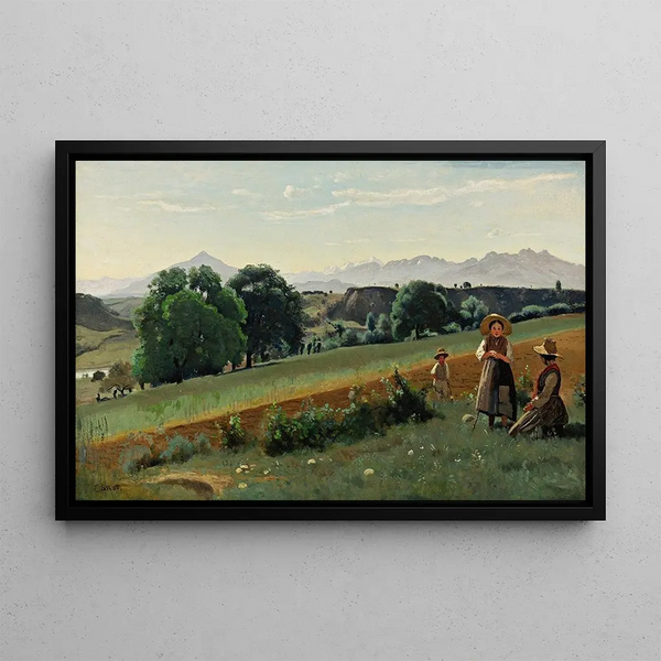 JeanBaptisteCamille Corot - Mornex HauteSavoieAu Fond Le Mle.webp