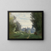 Ochtenden - Jean-Baptiste-Camille Corot — ingelijst kunstwerk aan de muur