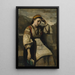 Rêverie - Jean-Baptiste-Camille Corot — ingelijst kunstwerk aan de muur