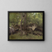 van Rochers dans la forêt de Fontainebleau - Jean-Baptiste-Camille Corot — ingelijst kunstwerk aan de muur