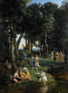 Silène - Jean-Baptiste-Camille Corot — weergave van het kunstwerk
