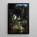 Silène - Jean-Baptiste-Camille Corot — ingelijst kunstwerk aan de muur