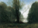 Solitude, souvenir de Vigen Limousin - Jean-Baptiste-Camille Corot — weergave van het kunstwerk
