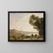 Souvenir des rives méditerranéennes - Jean-Baptiste-Camille Corot — ingelijst kunstwerk aan de muur