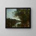 Souvenir des environs du lac Nemi - Jean-Baptiste-Camille Corot — ingelijst kunstwerk aan de muur