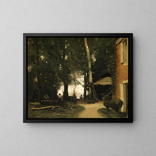 JeanBaptisteCamille Corot - The Banks of the Seine at Conflans.webp