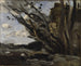 L'Explosion - Jean-Baptiste-Camille Corot — weergave van het kunstwerk