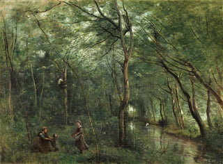 JeanBaptisteCamille Corot - The Eel Gatherers.webp