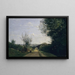 De Omgeving van Parijs - Jean-Baptiste-Camille Corot — ingelijst kunstwerk aan de muur