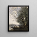 De veerman - Jean-Baptiste-Camille Corot — ingelijst kunstwerk aan de muur