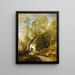 Het bos van Coubron - Jean-Baptiste-Camille Corot — ingelijst kunstwerk aan de muur