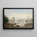 Le Port de La Rochelle - Jean-Baptiste-Camille Corot — ingelijst kunstwerk aan de muur