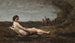 Le Repos - Jean-Baptiste-Camille Corot — weergave van het kunstwerk